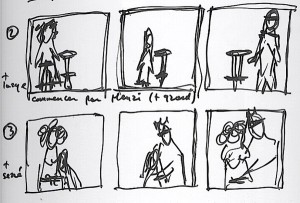 Portrait de famille : storyboard. © Studio Oko Films & Photos