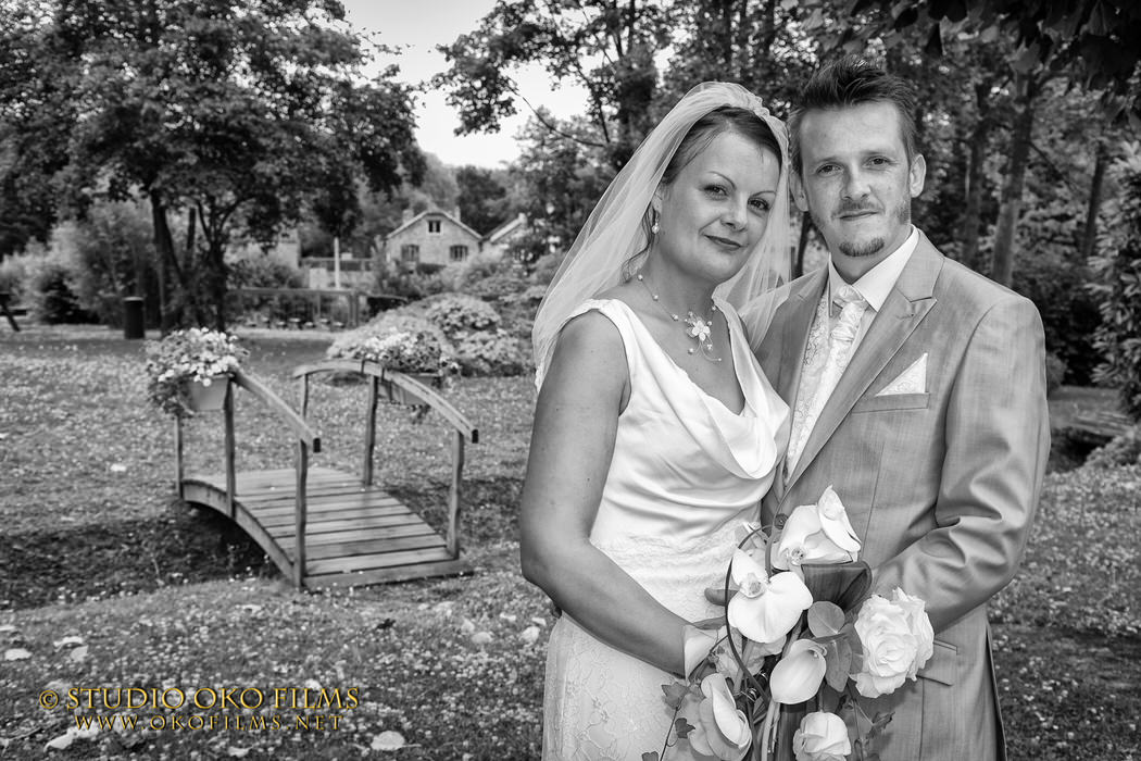 Reportage de mariage en noir et blanc Paris © Studio Oko Films