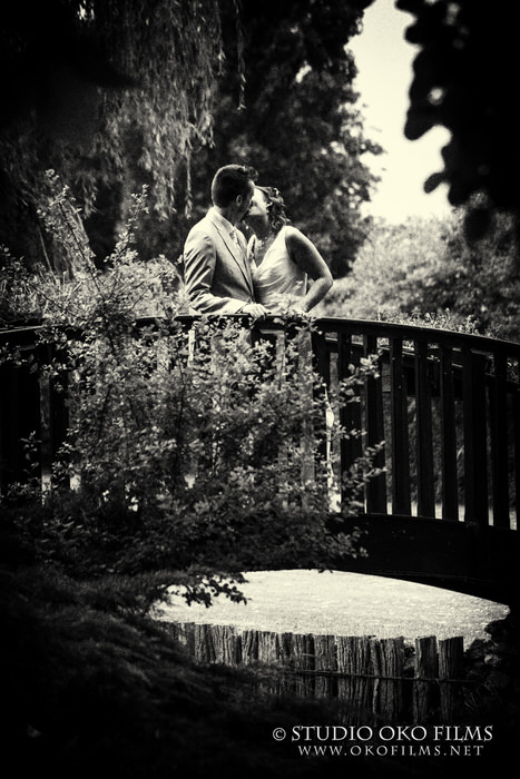 Reportage de mariage en noir et blanc Paris © Studio Oko Films