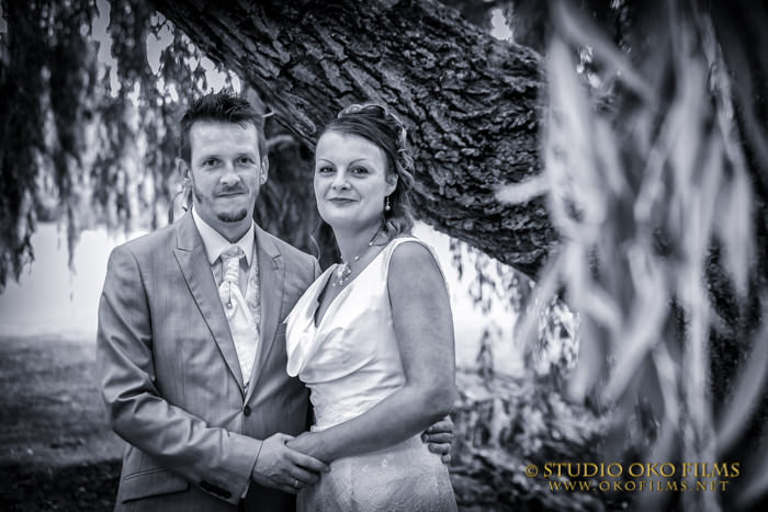 Reportage de mariage en noir et blanc Paris © Studio Oko Films