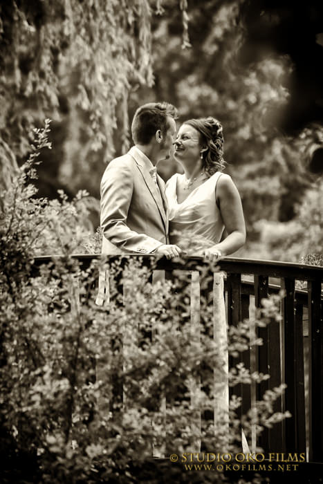 Reportage de mariage en noir et blanc Paris © Studio Oko Films